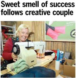 The Australian Wheatbag Store Photo in the Tasmanian Country Newspaper